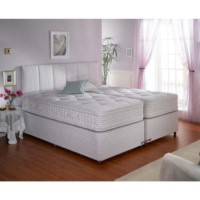 Dreamworks Beds Pocket Choice 1000 Sprung Edge Divan and Mattress - small single