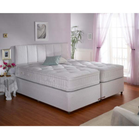 Dreamworks Beds Pocket Choice 1000 Sprung Edge Divan and Mattress - small single