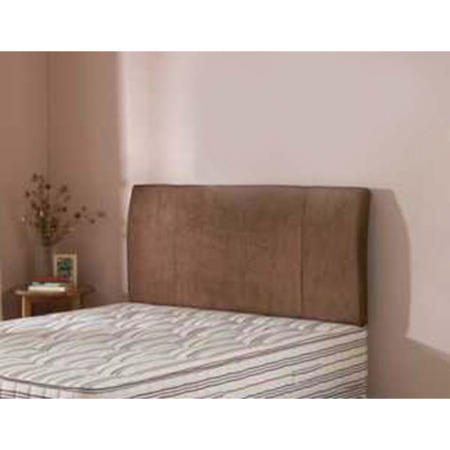 Dreamworks Beds Jive Headboard - kingsize in champagne