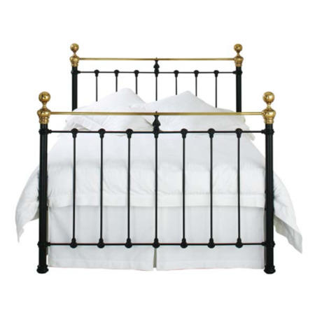 Original Bedstead Company Hamilton Bedstead - kingsize in satin black with surround frame