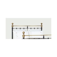 Original Bedstead Company Hamilton Headboard - double in silver patina
