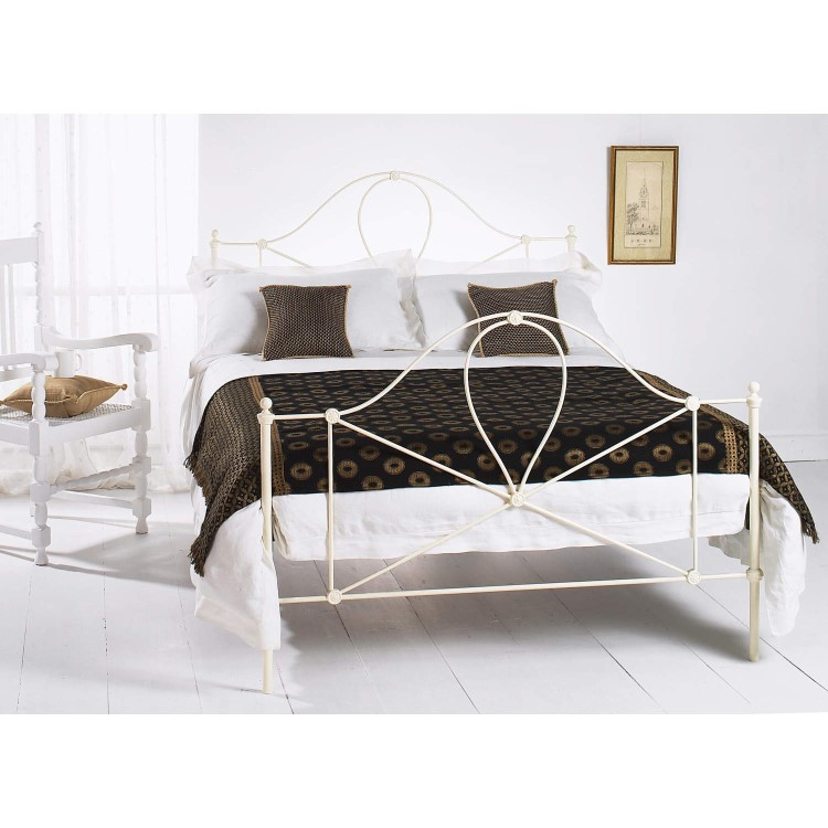 Original Bedstead Company Marseille Bedstead - single in satin black with surround frame