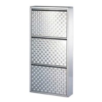 Germania Work 3 Drawer Shoe Cabinet with Stippled Drawers