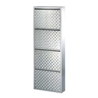 Germania Work 4 Drawer Shoe Cabinet with Stippled Drawers