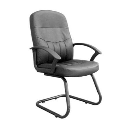 Dams Furniture Cavalier Leather Faced Visitors Chair