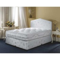 Airsprung Symphony Pocket 1000 Divan and Mattress - no storage platform top kingsize