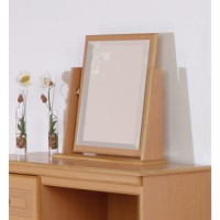 Welcome Furniture Eske Single Vanity Mirror in Beech