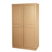 Welcome Furniture Eske Wide 2 Door Wardrobe in Beech