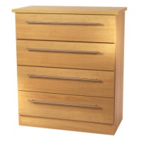 Welcome Furniture Sherwood 4 Drawer Chest in Oak