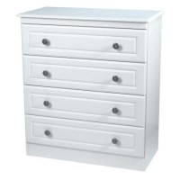 Welcome Furniture Pembroke White 4 Drawer Chest