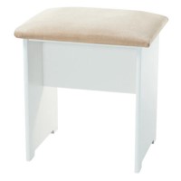 Welcome Furniture Pembroke White Dressing Table Stool