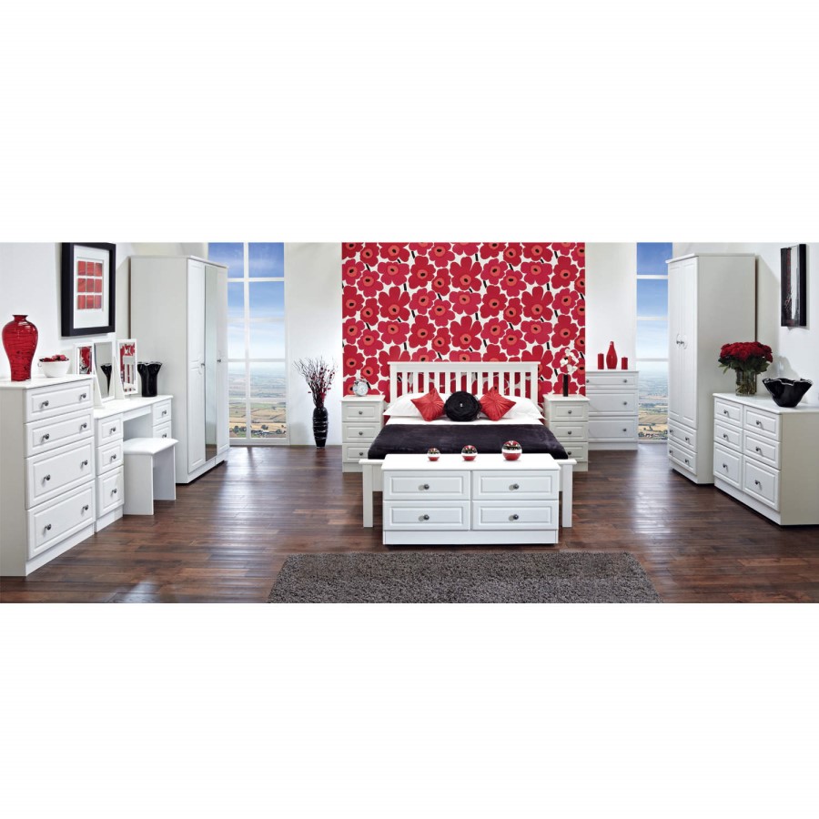 Welcome Furniture Pembroke White 4 Drawer Chest