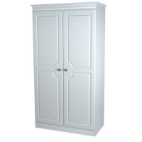 Welcome Furniture Pembroke White 2 Door Wardrobe