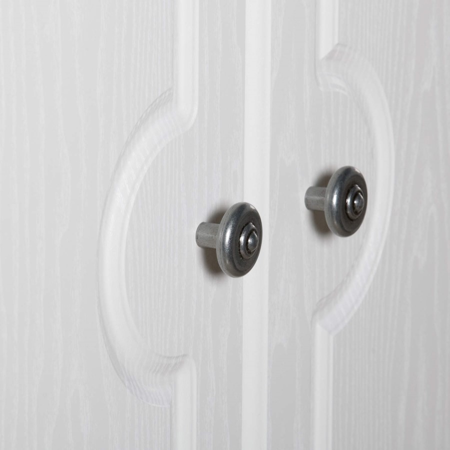 Welcome Furniture Pembroke White 2 Door Wardrobe