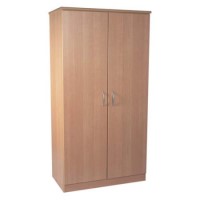 Welcome Furniture Stratford Wide 2 Door Wardrobe in Beech