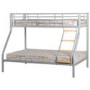 Toby Triple Sleeper Bunk Bed in Silver