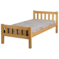 Seconique Carlow Solid Pine Single Bed Frame