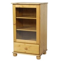 Oestergaard Wokingham Solid Pine Display Cabinet - woking display cabinet