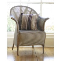 The Original Lloyd Loom - Barnes Armchair with Skirt