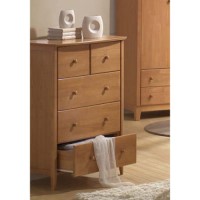 Joseph Haley Maple 3+2 Drawer Chest