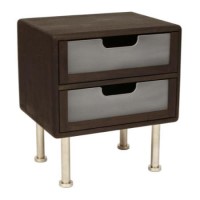 Pavilion Rattan Terra Bedside Table