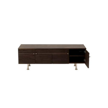 Pavilion Rattan Panorama 4 Door Sideboard in Mahogany
