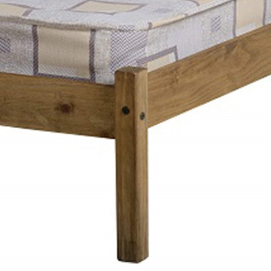 Seconique Maya Solid Pine Single Bed Frame