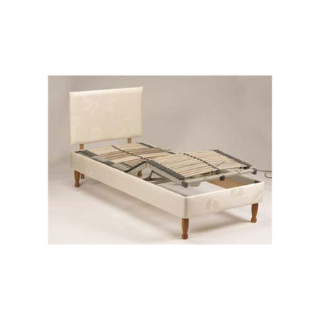 Restwell Devon Adjustable Bed Set without Headboard - small single with pocket sprung mattress