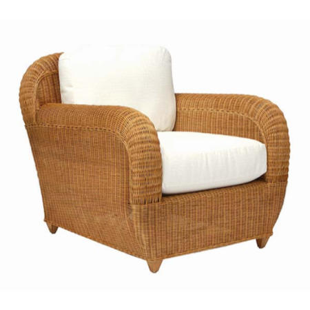 Pavilion Rattan Wallace Armchair - hopsack mushroom