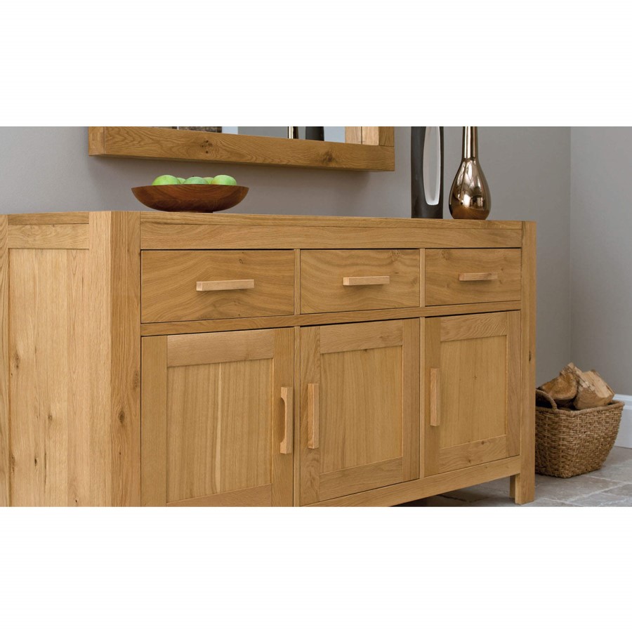 Bentley Designs Lyon Oak Small Sideboard