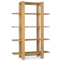 Bentley Designs Lyon Oak Open Shelf Unit