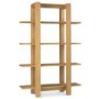 Bentley Designs Lyon Oak Open Shelf Unit