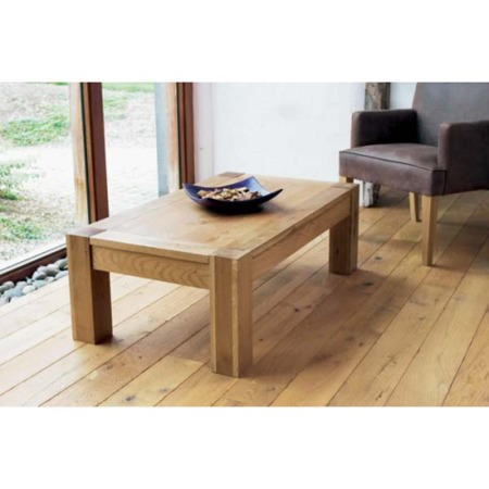 Bentley Designs Lyon Oak Coffee Table - Furniture123