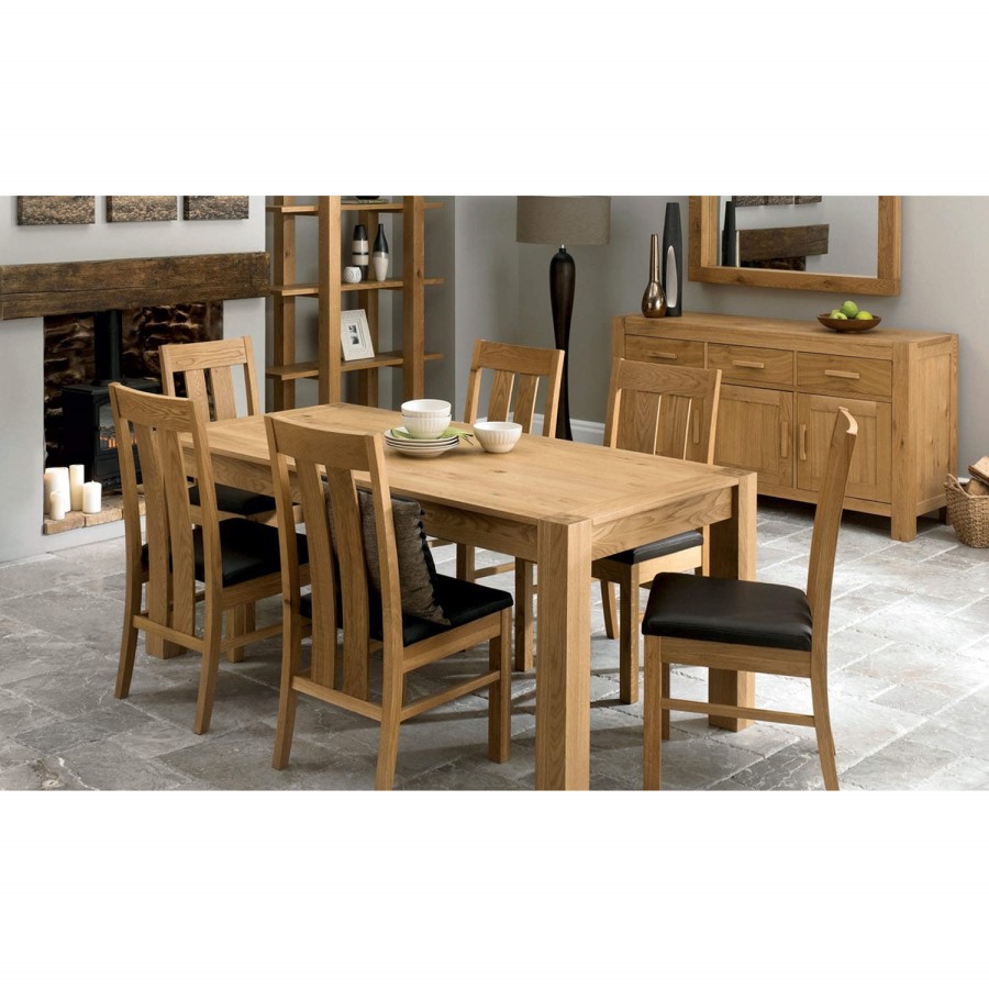 Bentley Designs Lyon Oak Nest of Coffee Tables