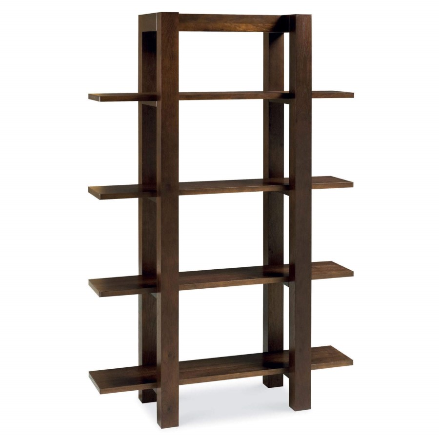 Bentley Designs Lyon Walnut Open Shelf Unit