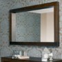 Bentley Designs Lyon Walnut Large Landscape Mirror