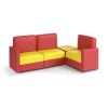 Just4Kidz Reading Corner in Red and Yellow