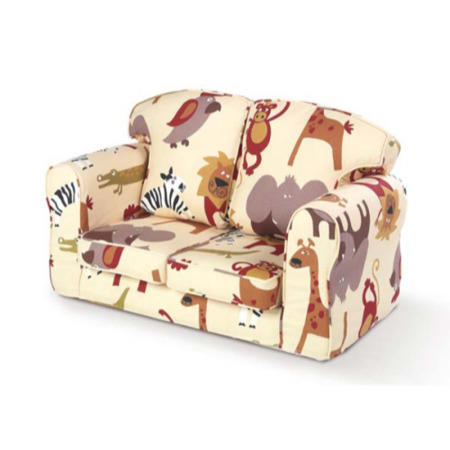 Just4Kidz Loose Cover Sofa in Football