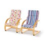 Just4Kidz Oslo Chair - blue gingham