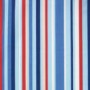 Just4Kidz Snooze Z Bed in Sky Stripe