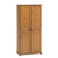 GRADE A1 - Steens Richmond Pine 2 Door Wardrobe GRADE A1 - Steens Richmond Pine 2 Door Wardrobe