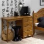 GRADE A2 - Light cosmetic damage - Steens Richmond Pine Single Pedestal Dressing Table
