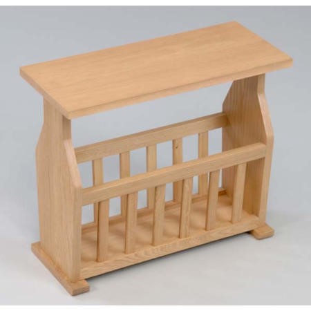 Origin Red Oslo Ash Magazine Rack - Furniture123