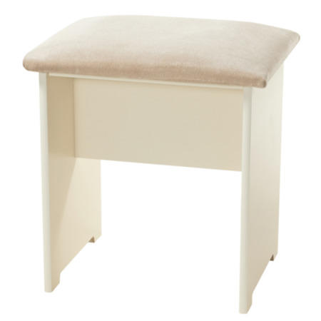 Welcome Furniture Cornwall Cream Dressing Table Stool