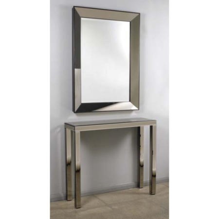 Console Without Mirror Morris Mirrors Pearl Glass Console Table - without mirror - Furniture123