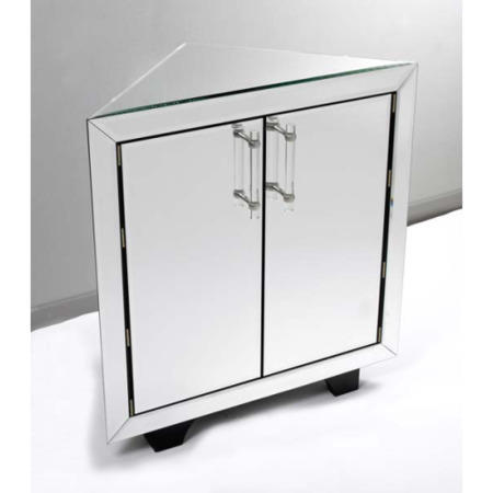 Morris Mirrors Art Mirrored Corner Sideboard
