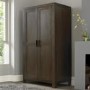Bentley Designs Lyon Walnut Double Wardrobe