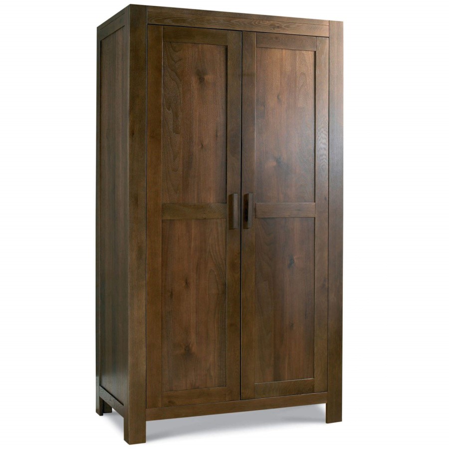 Bentley Designs Lyon Walnut Double Wardrobe