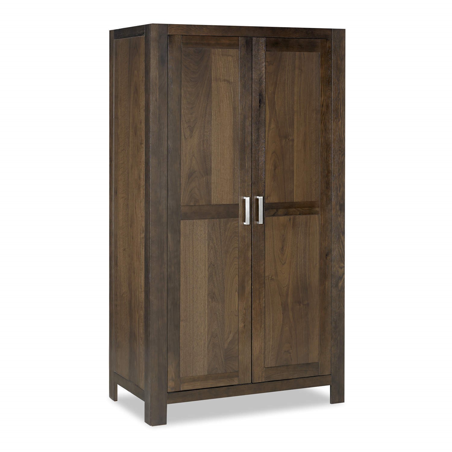 Bentley Designs Lyon Walnut Double Wardrobe Furniture123 0558