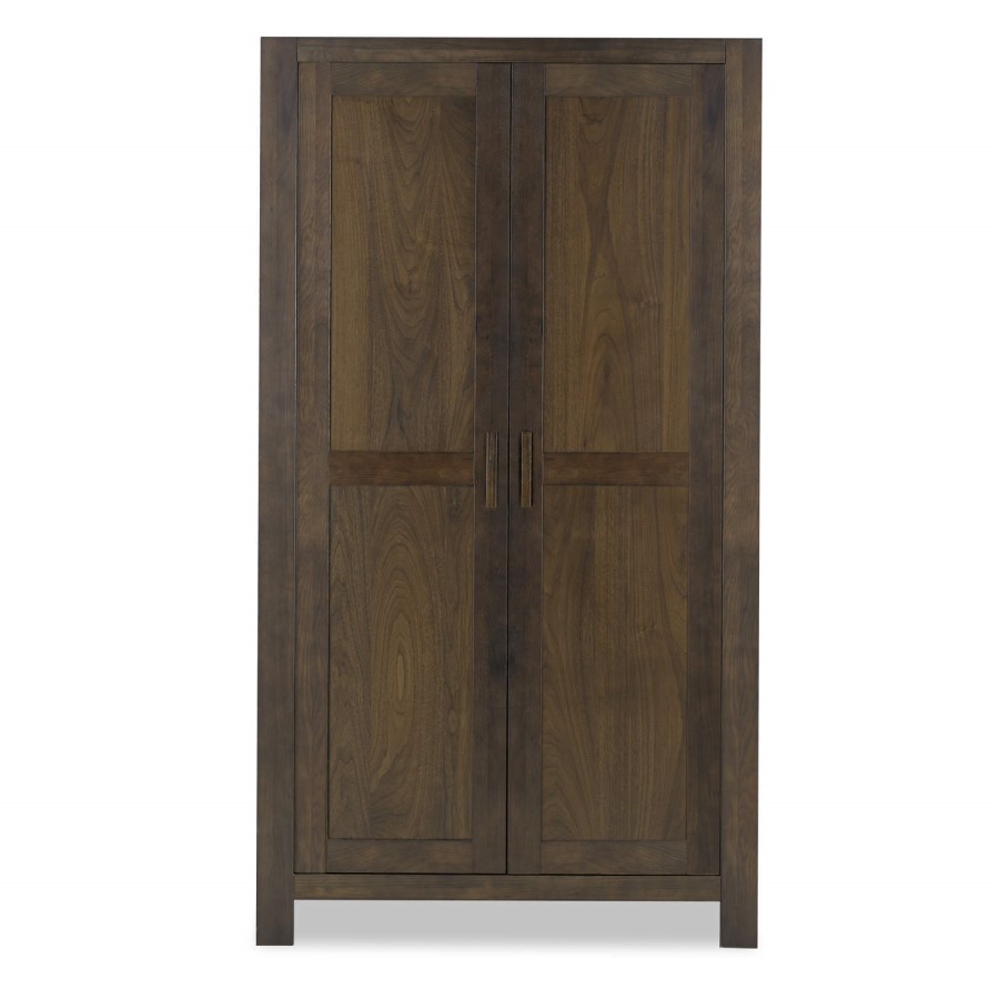 Bentley Designs Lyon Walnut Double Wardrobe